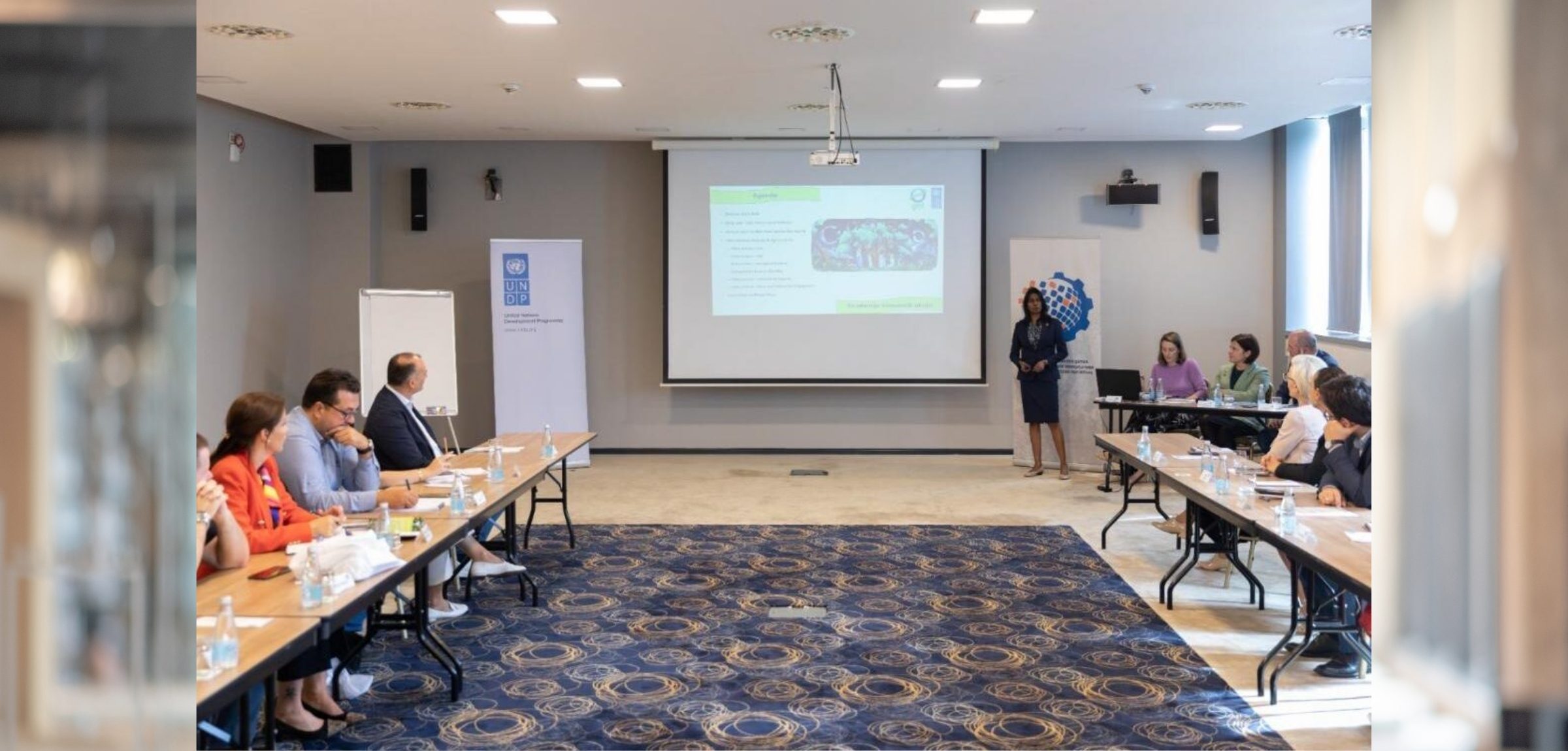 Dr. Golda Edwin at the UNDP Climate Action Academy, Sarajevo