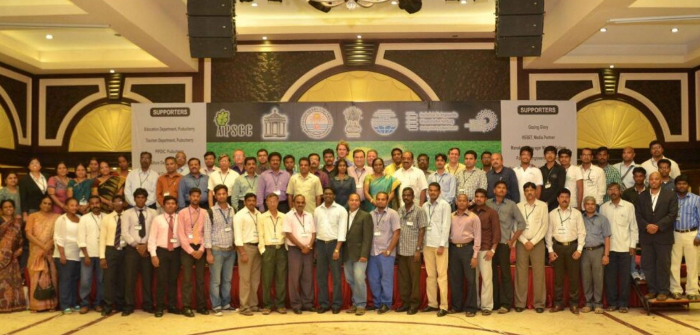 Delegates of the Green Campus Summit 2013 gathered in Puducherry, India