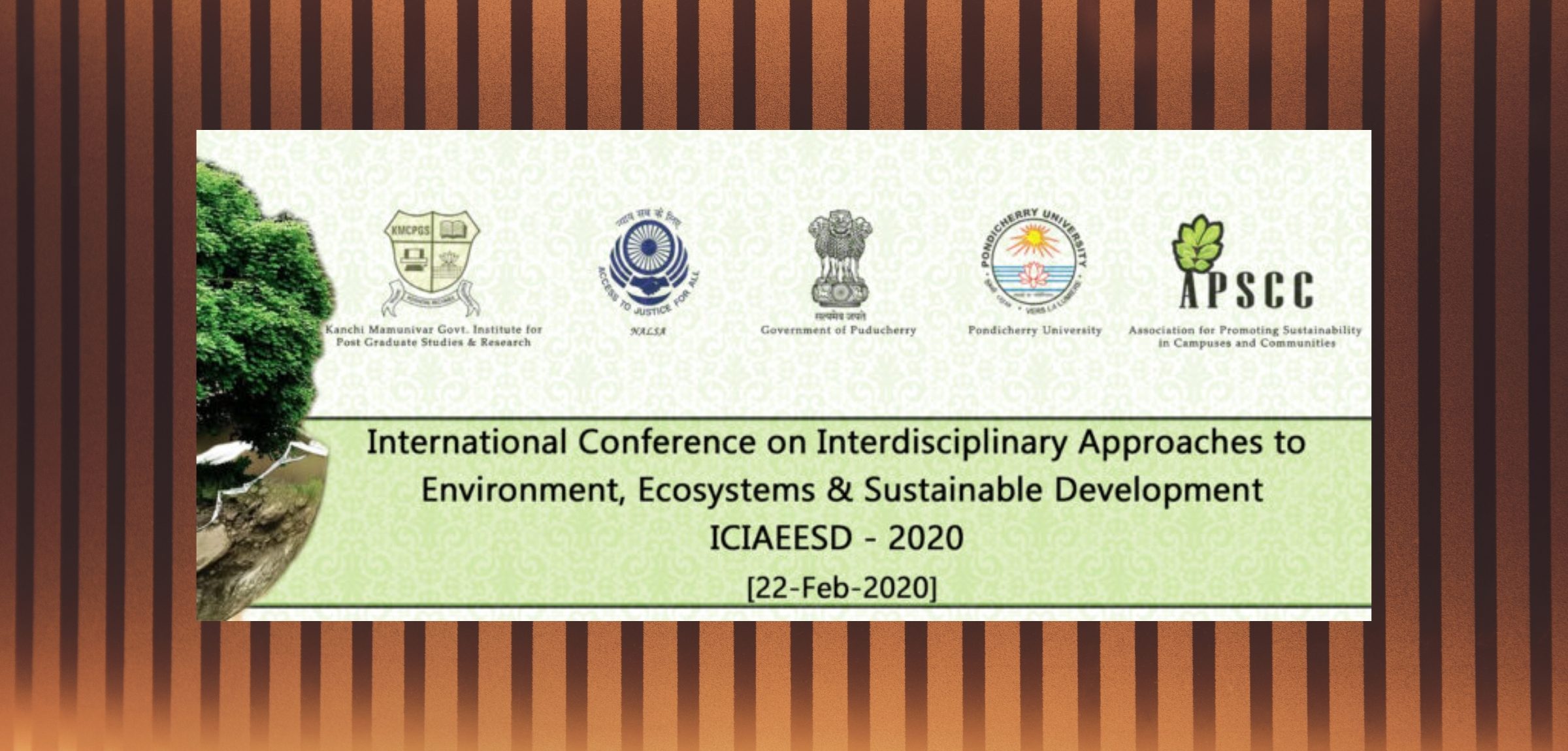 ICIAEESD 2020 conference in Puducherry