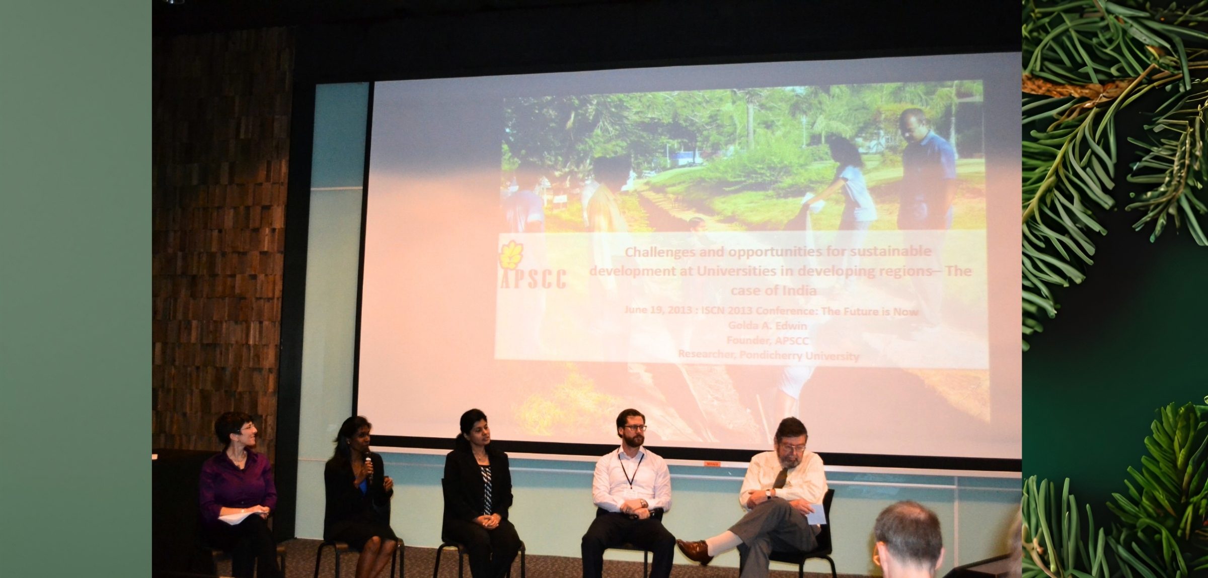 ISCN 2013 Conference plenary at the National University of Singapore