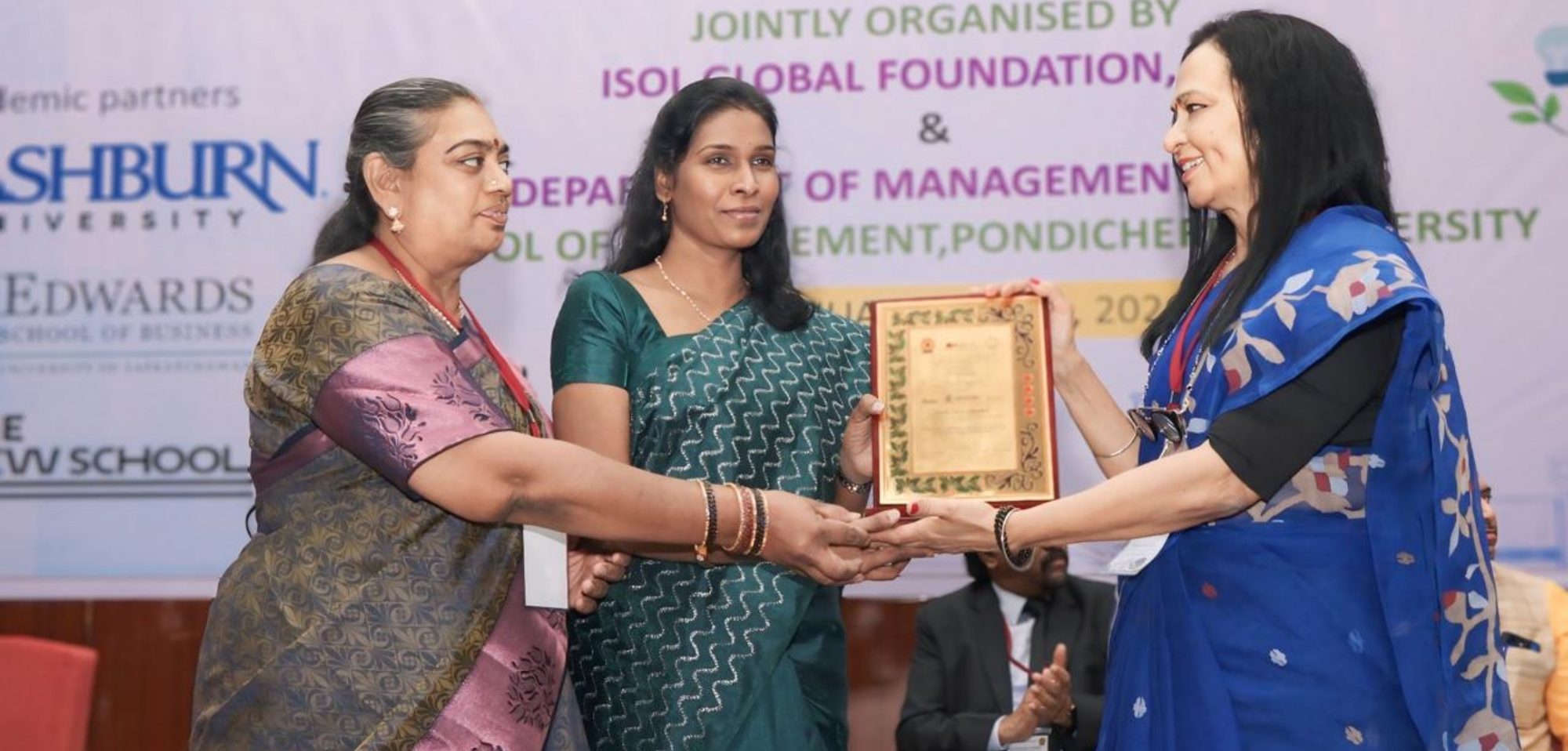 APSCC receives the ISOL NGO Award