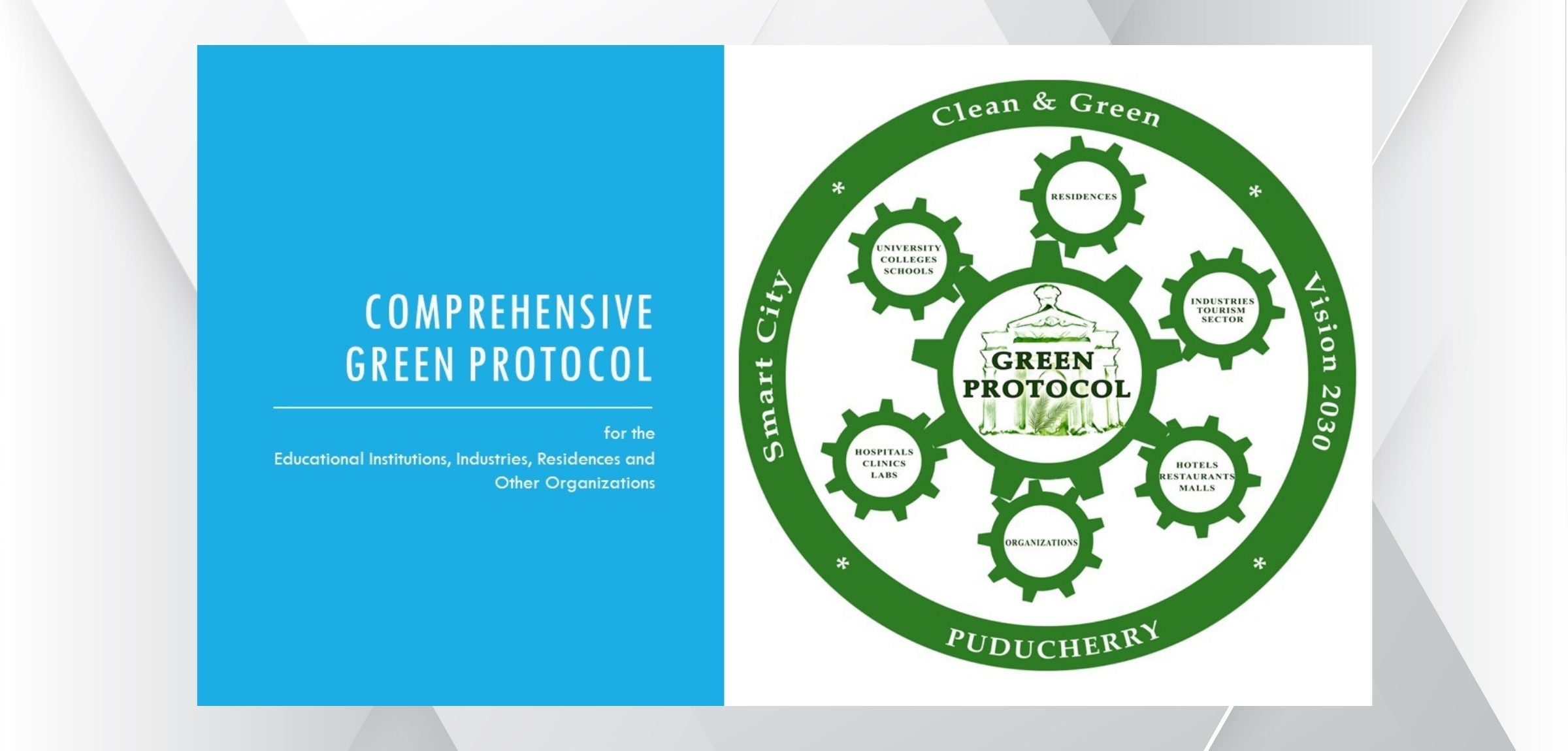 Green Protocol at the Chief Secretariat, Puducherry