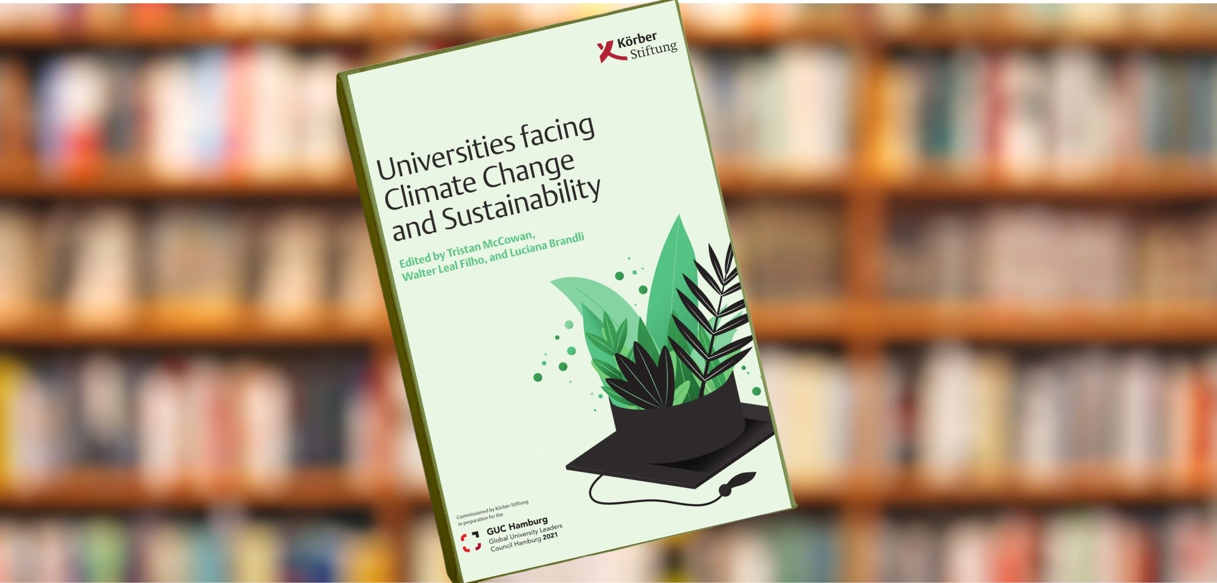 Universities Facing Climate Change and Sustainability — study report cover