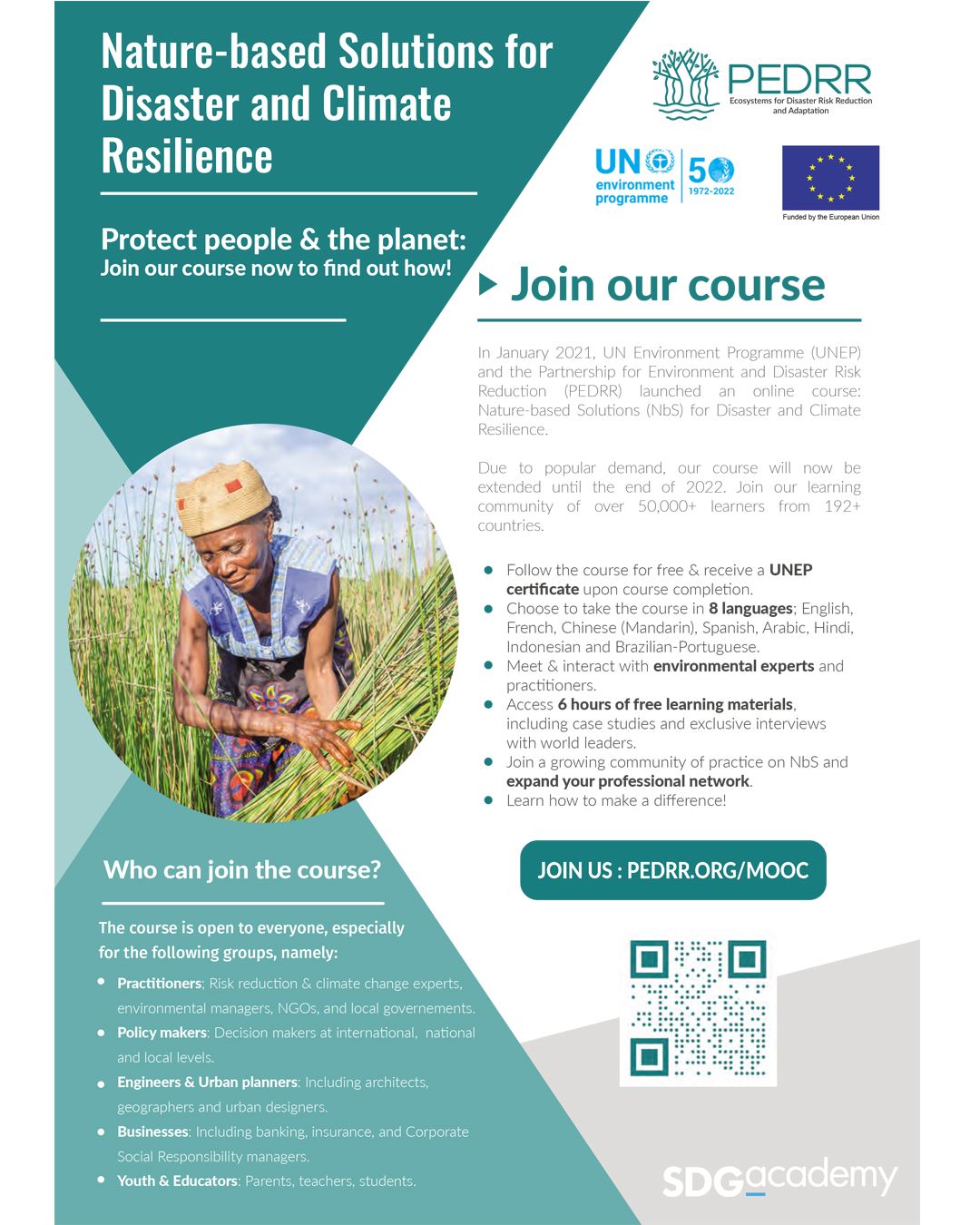 Nature-based Solutions for Disaster and Climate Resilience