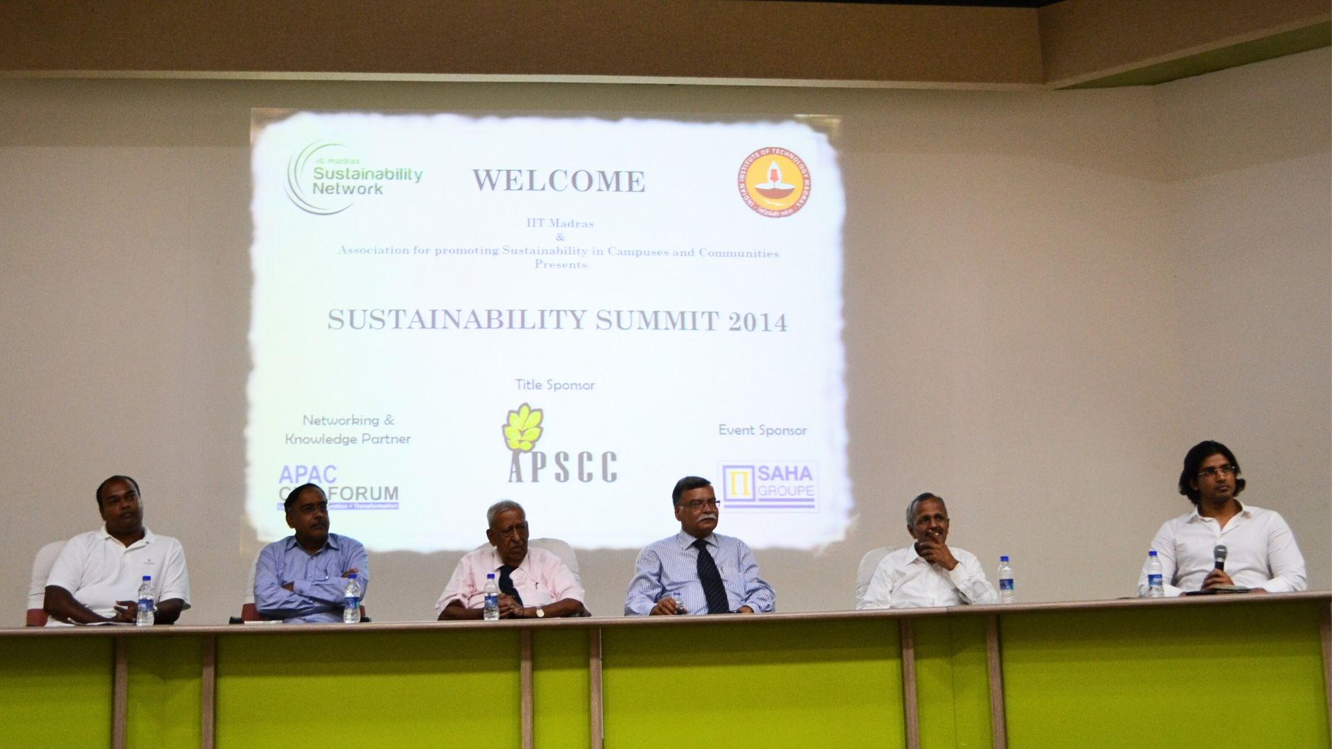 APSCC Partners with IIT Madras for the S-NET 2014 on “Green Vision”
