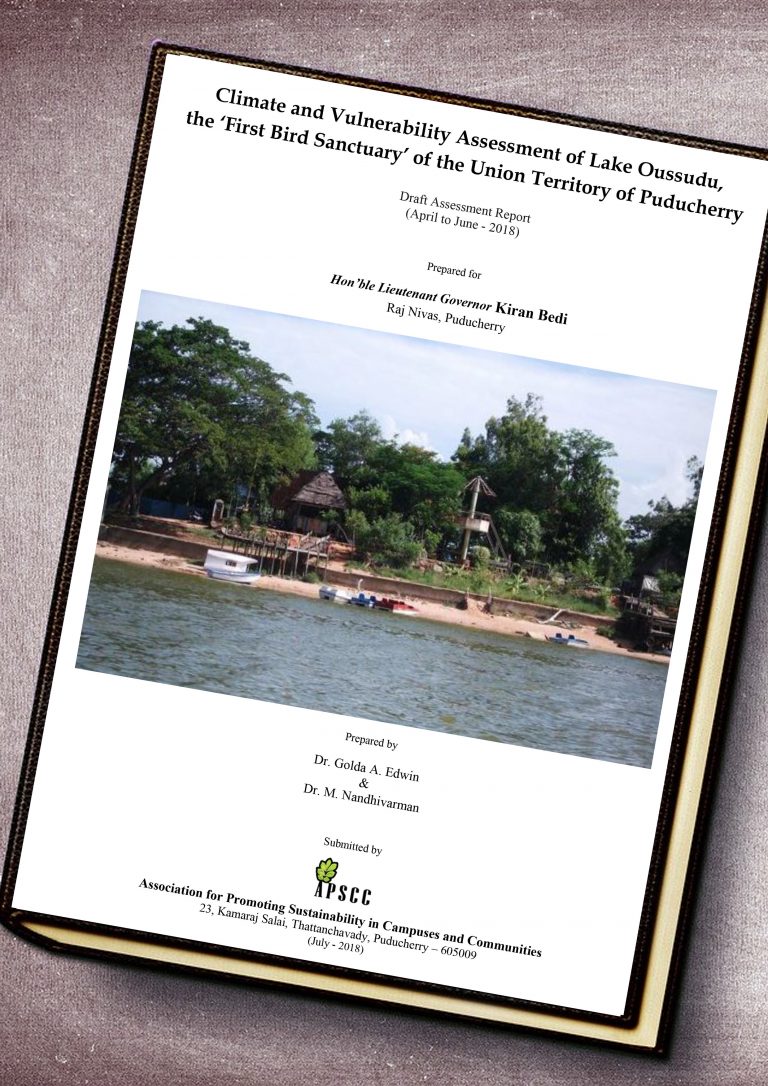 Preserving Oussudu Lake – A Call for Collective Action