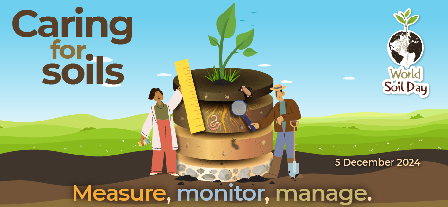 Topsoil Conservation Series 2024-25: Supporting World Soil Day – ‘Caring for Soil: Measure, Monitor, Manage’
